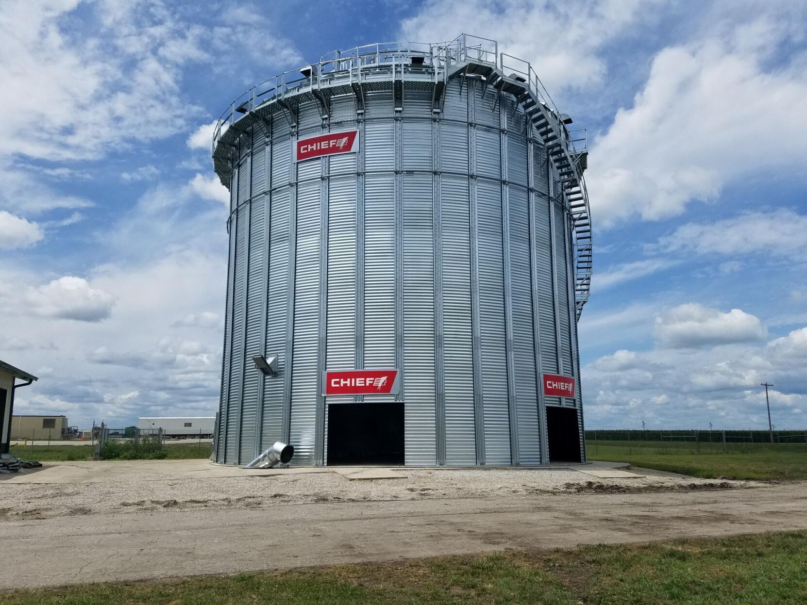 Enhancing grain storage: Chief Agri unveils state-of-the-art bin at Farm Progress